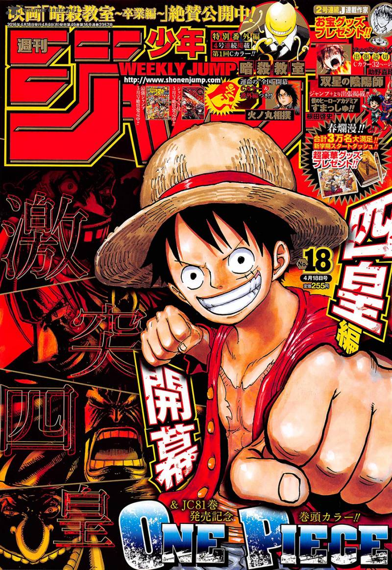 One Piece Chapter 821 page 1 - Chapter 821: Understood