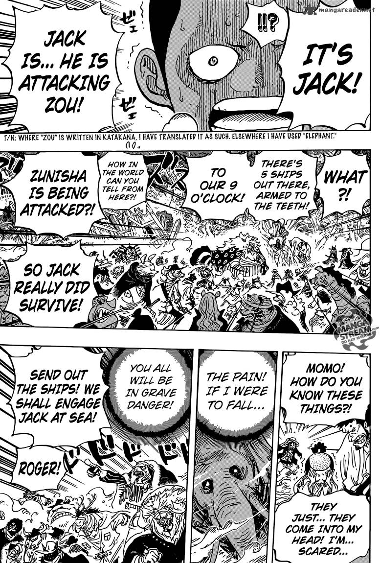 One Piece Chapter 821 page 11 - Chapter 821: Understood