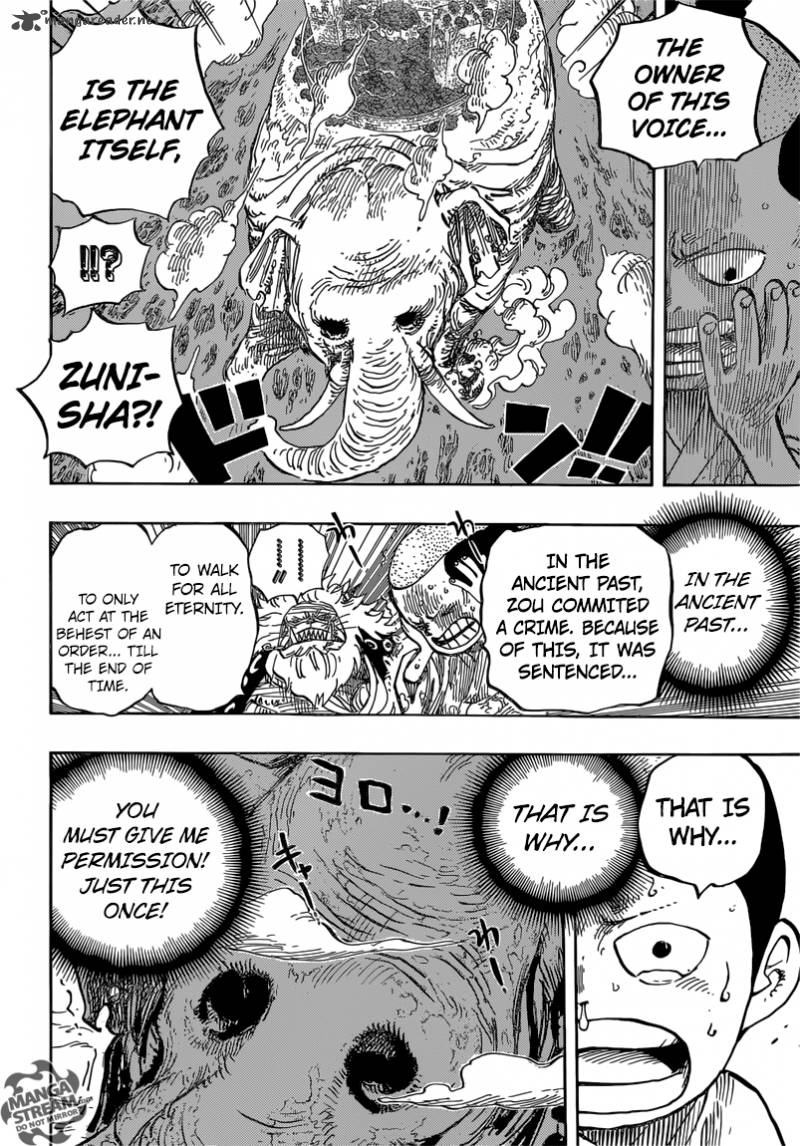One Piece Chapter 821 page 12 - Chapter 821: Understood