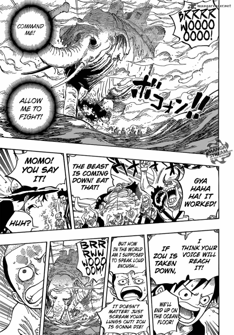 One Piece Chapter 821 page 13 - Chapter 821: Understood