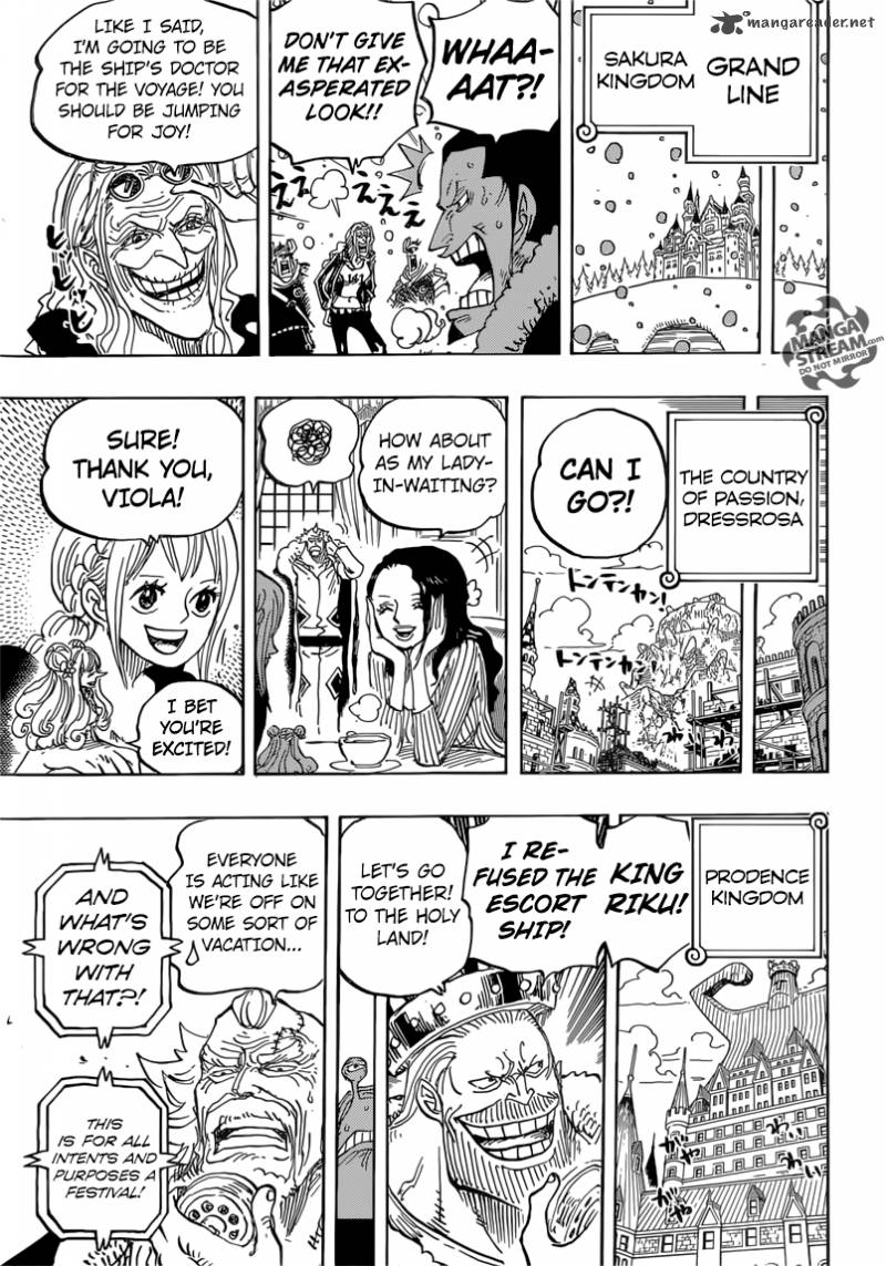One Piece Chapter 823 page 10 - Chapter 823: The World is Restless