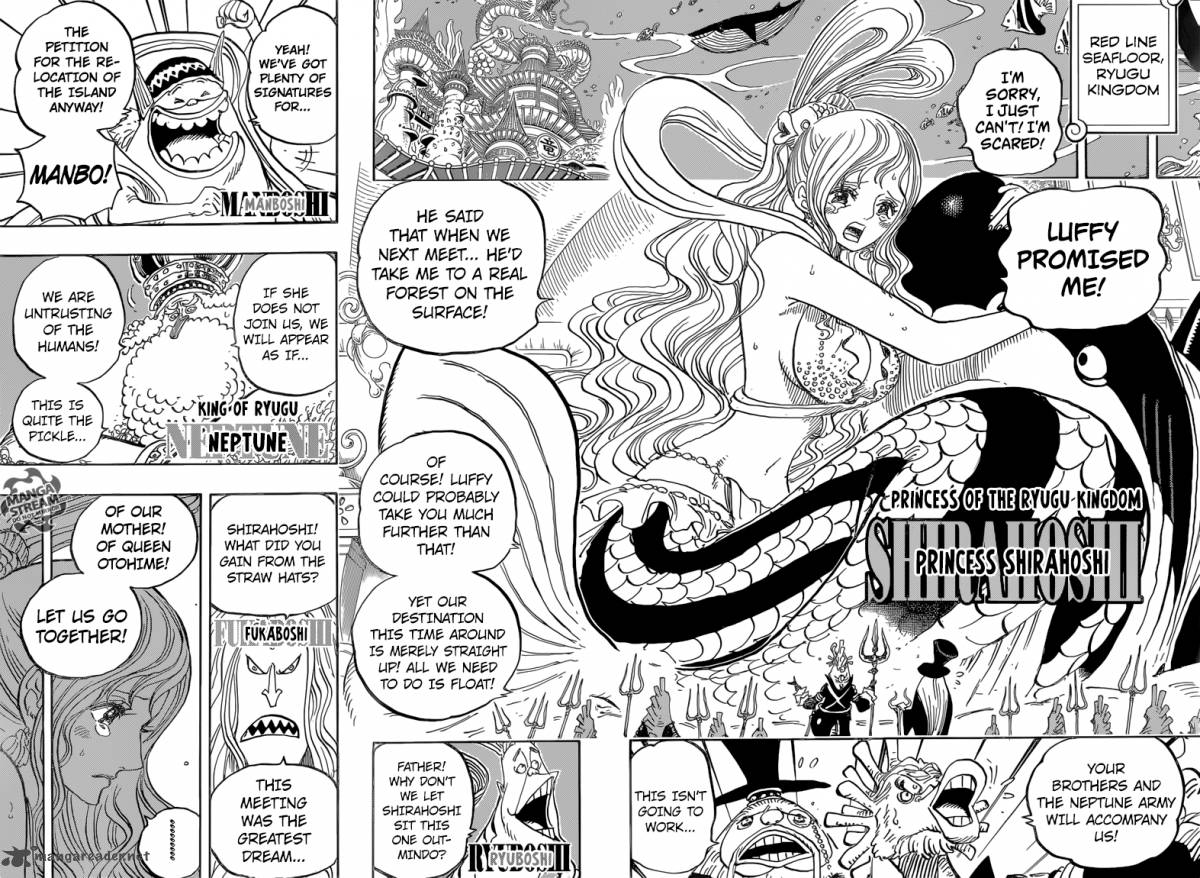 One Piece Chapter 823 page 11 - Chapter 823: The World is Restless