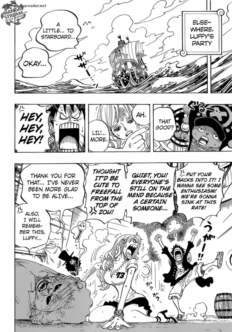 One Piece Chapter 823 page 12 - Chapter 823: The World is Restless