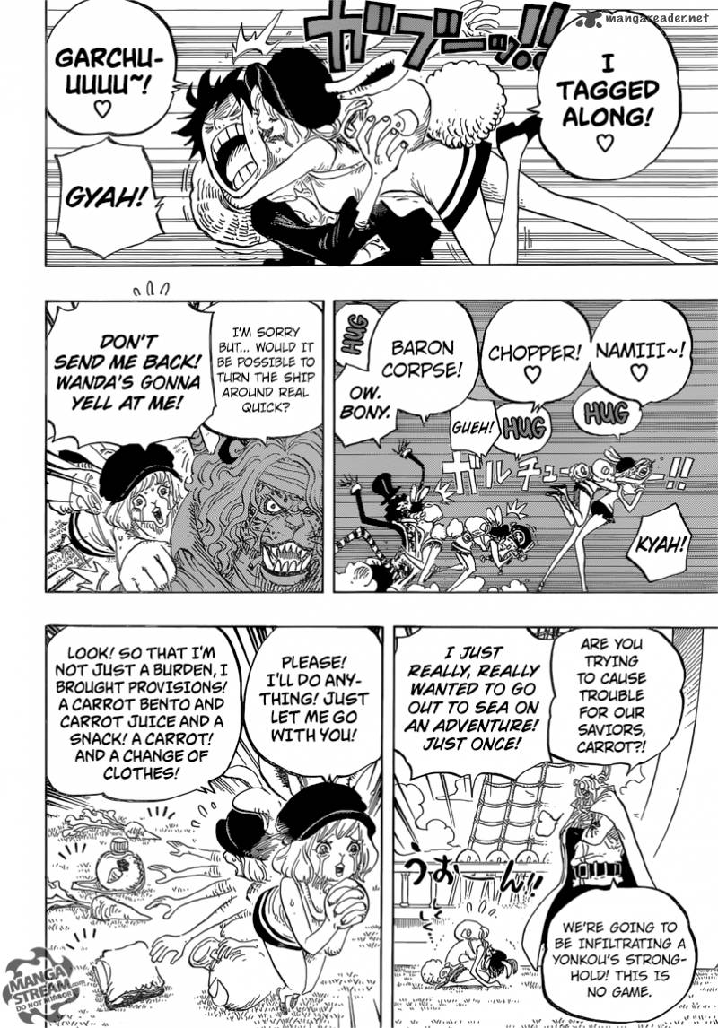 One Piece Chapter 823 page 14 - Chapter 823: The World is Restless