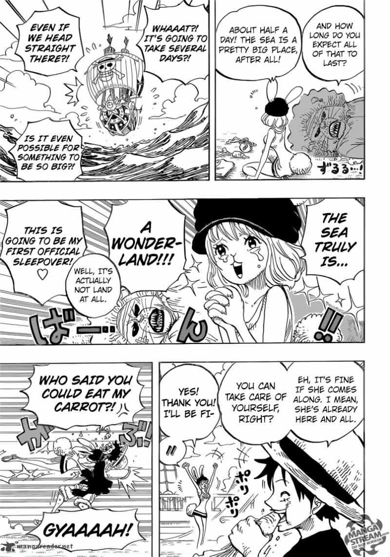 One Piece Chapter 823 page 15 - Chapter 823: The World is Restless