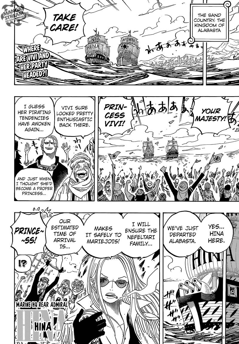 One Piece Chapter 823 page 3 - Chapter 823: The World is Restless