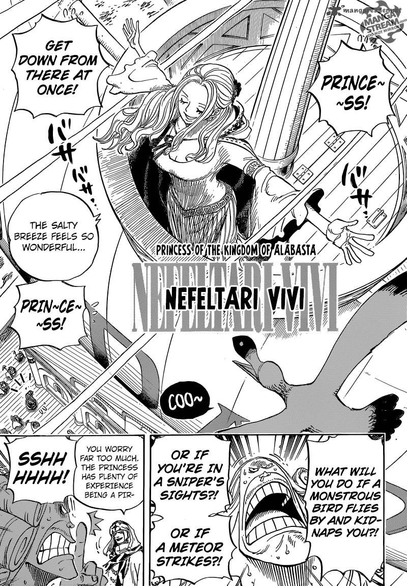 One Piece Chapter 823 page 4 - Chapter 823: The World is Restless
