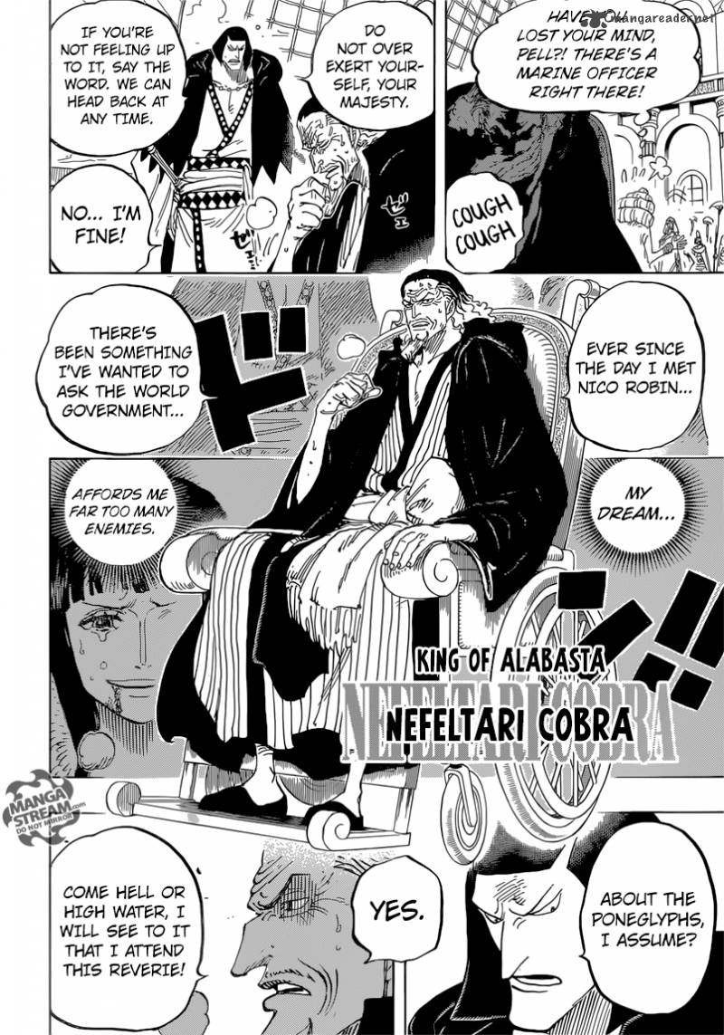 One Piece Chapter 823 page 5 - Chapter 823: The World is Restless