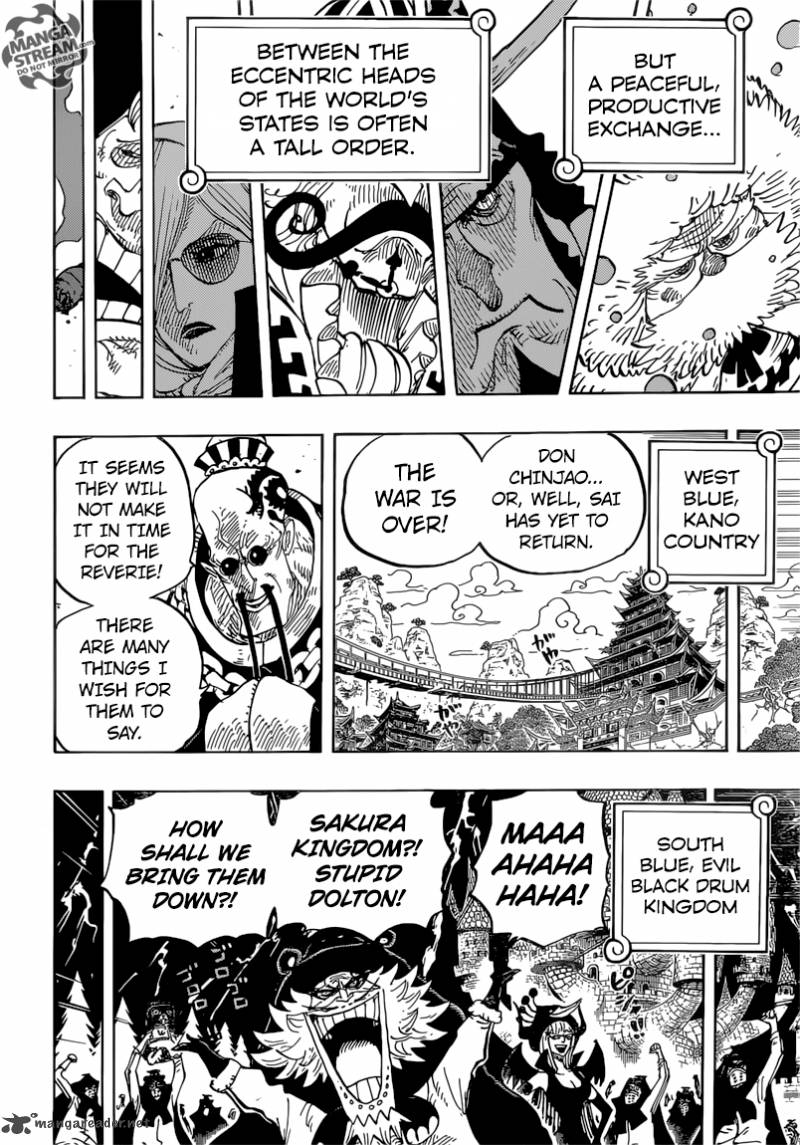 One Piece Chapter 823 page 9 - Chapter 823: The World is Restless