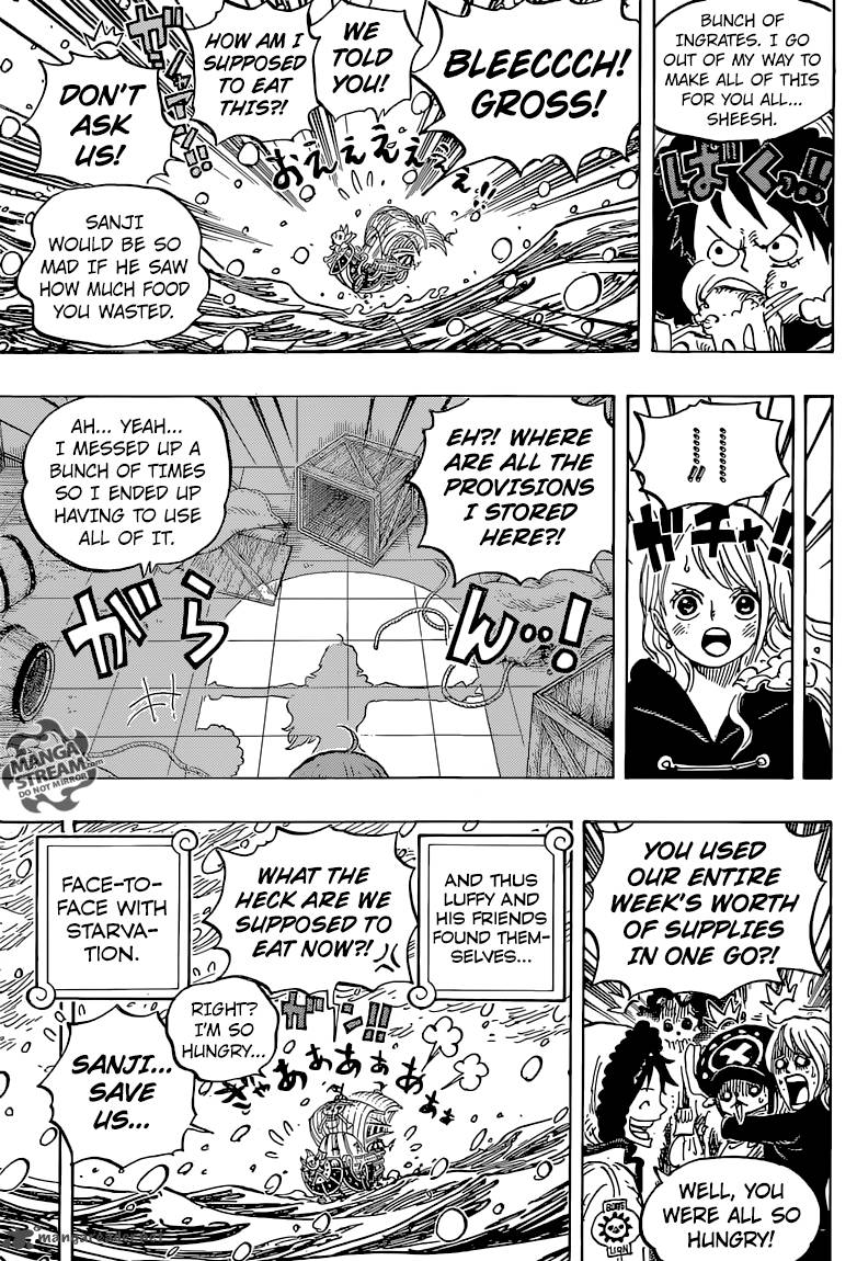 One Piece Chapter 824 page 15 - Chapter 824: Whim