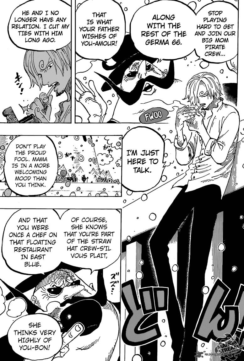 One Piece Chapter 824 page 17 - Chapter 824: Whim