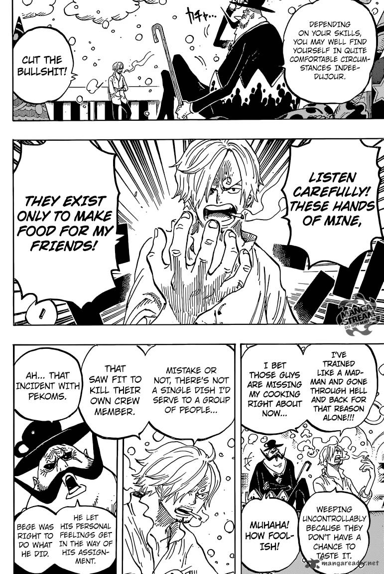 One Piece Chapter 824 page 18 - Chapter 824: Whim