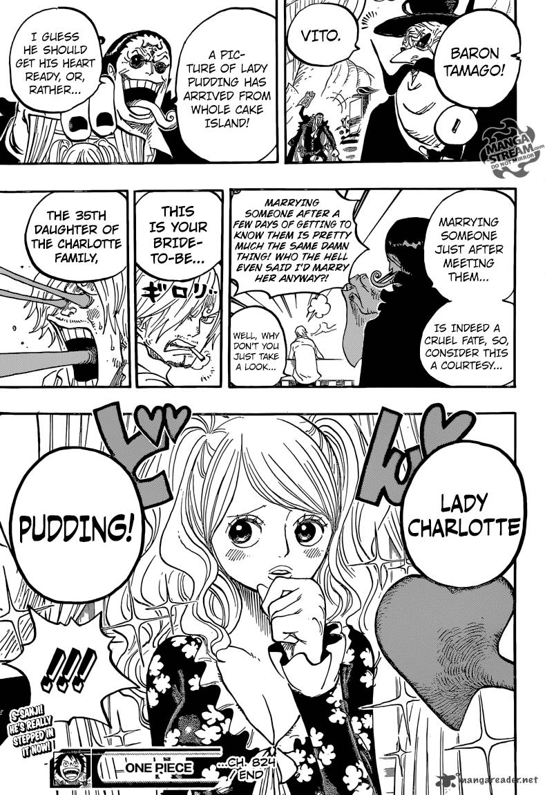 One Piece Chapter 824 page 19 - Chapter 824: Whim