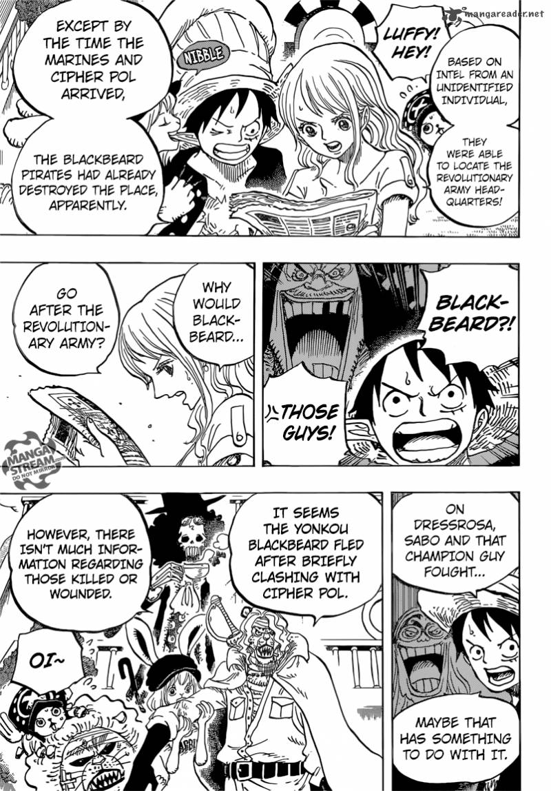 One Piece Chapter 824 page 6 - Chapter 824: Whim