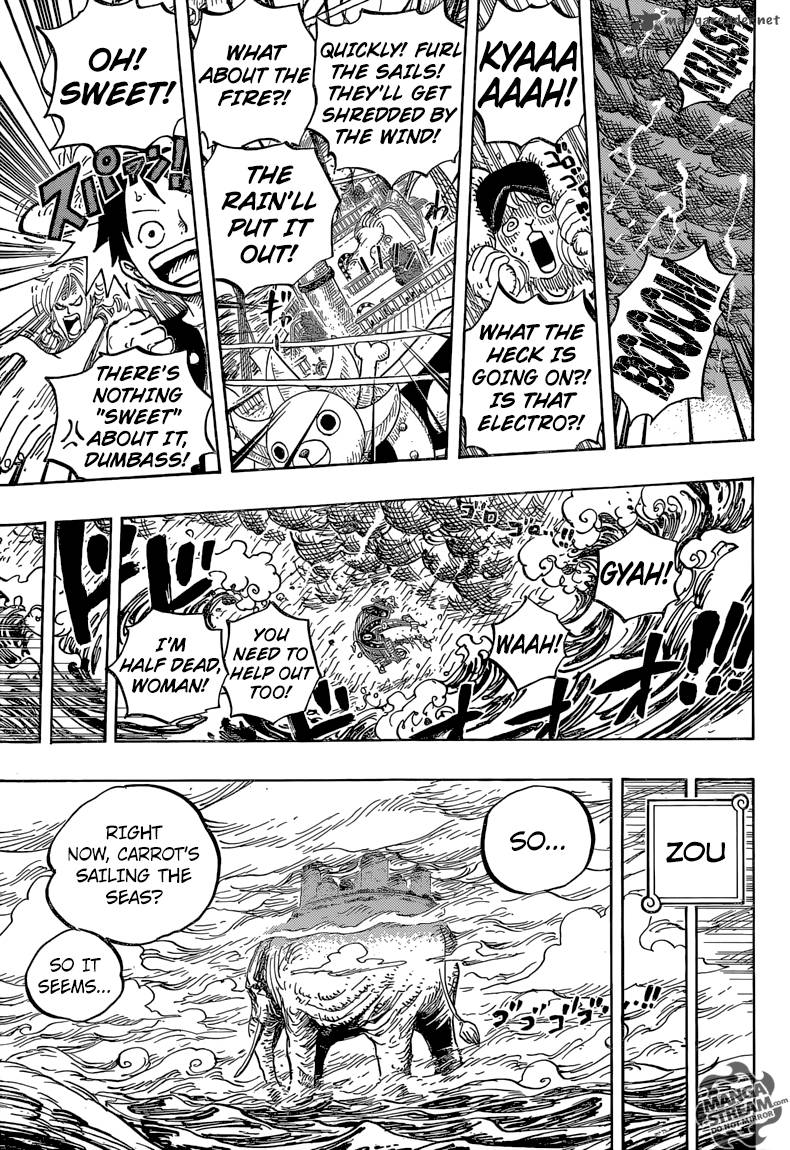One Piece Chapter 824 page 8 - Chapter 824: Whim