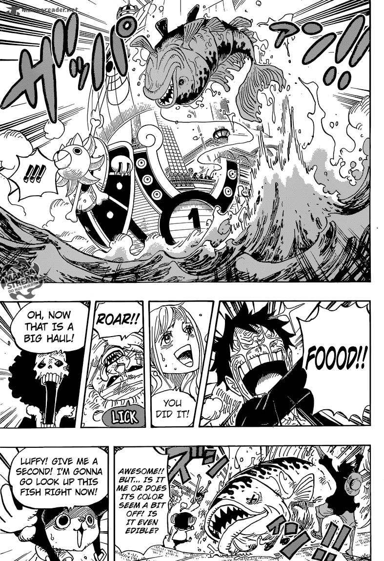 One Piece manga, chapter 825, page 11 of 18