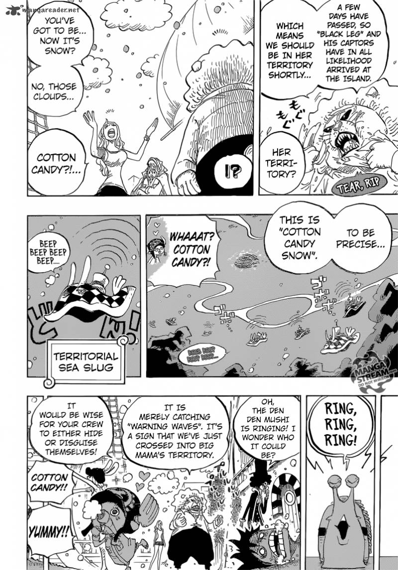 One Piece manga, chapter 825, page 14 of 18