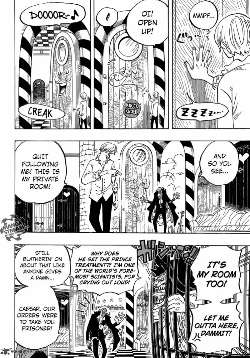 One Piece manga, chapter 825, page 6 of 18