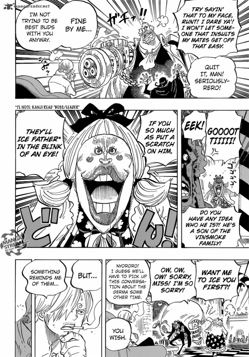 One Piece manga, chapter 825, page 8 of 18
