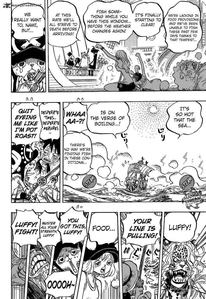 One Piece manga, chapter 825, page 10 of 18