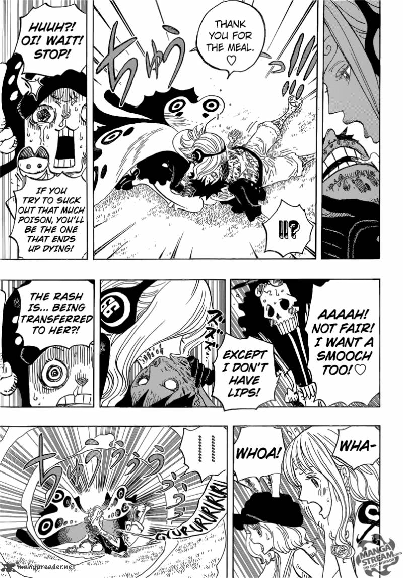 One Piece manga, chapter 826, page 12 of 21