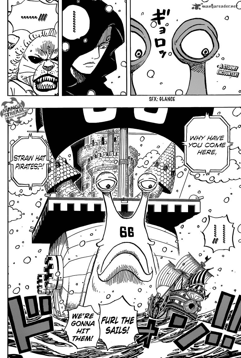 One Piece manga, chapter 826, page 3 of 21