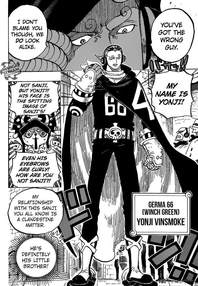 One Piece manga, chapter 826, page 5 of 21
