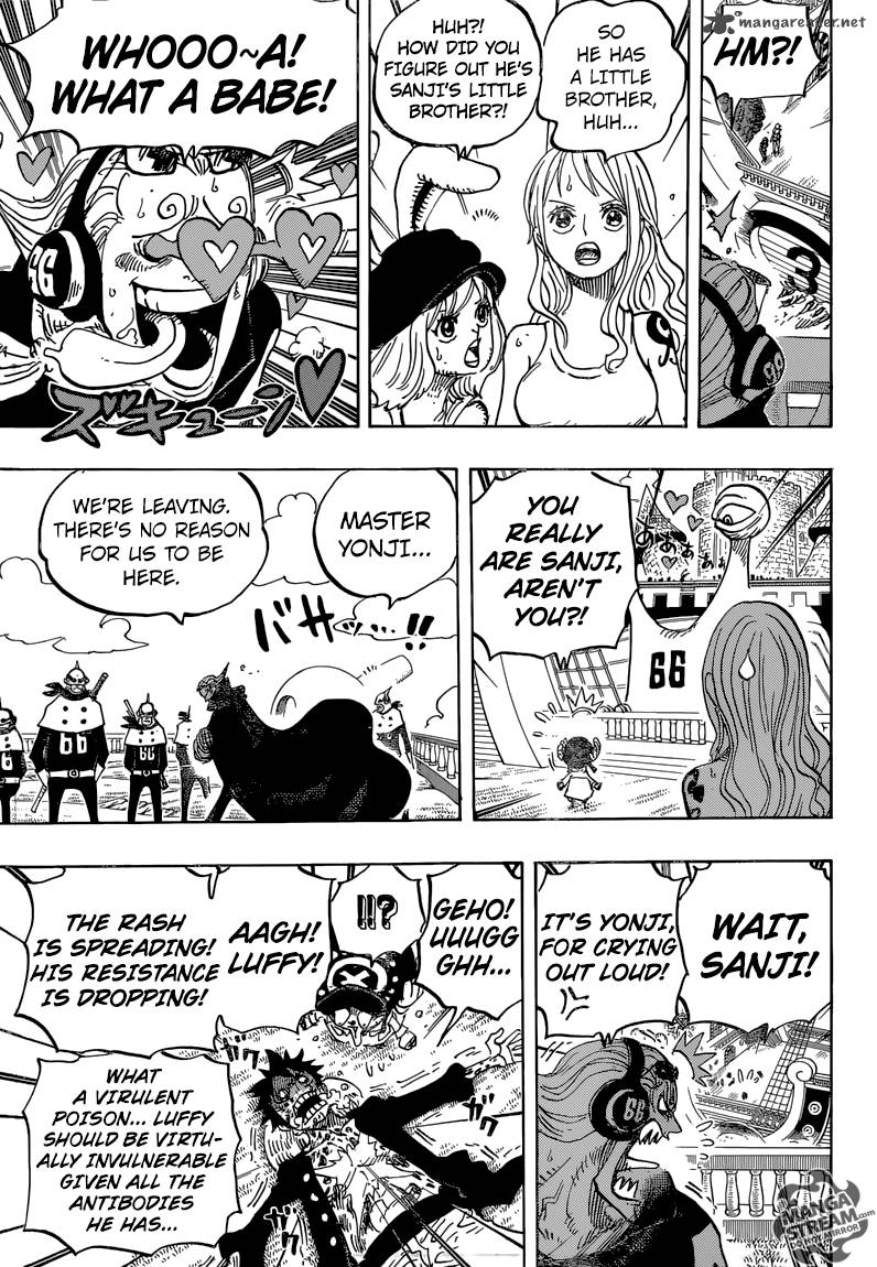 One Piece manga, chapter 826, page 6 of 21