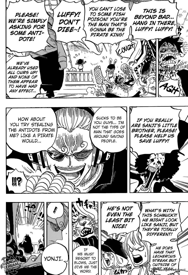 One Piece manga, chapter 826, page 7 of 21