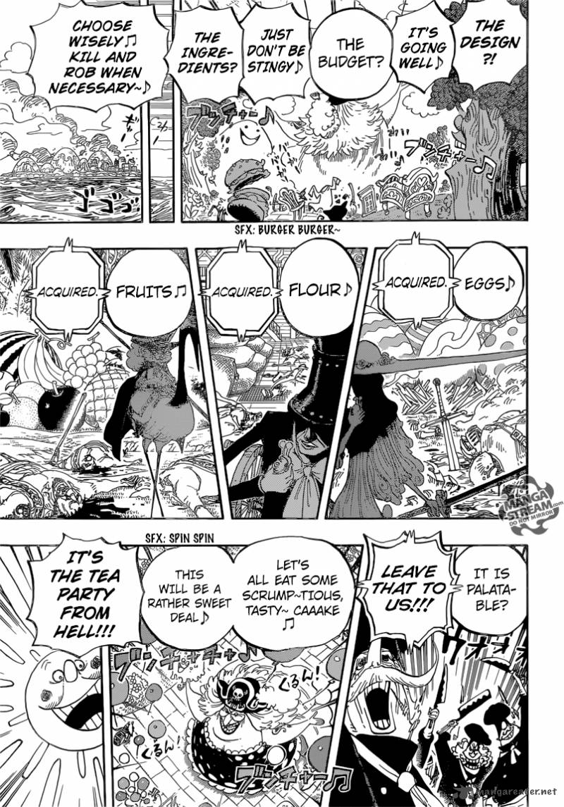 One Piece Chapter 827 page 15 - Chapter 827: Totto Land