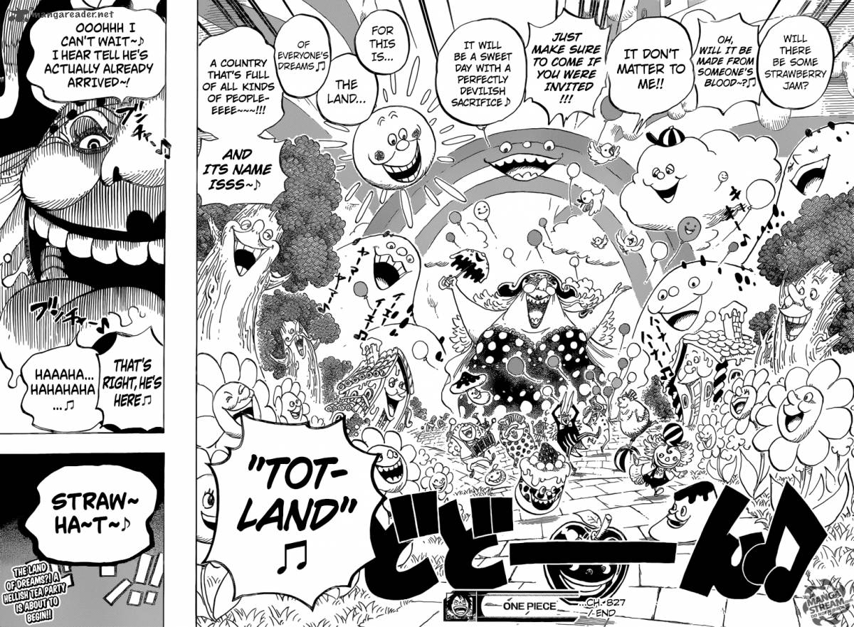 One Piece Chapter 827 page 16 - Chapter 827: Totto Land