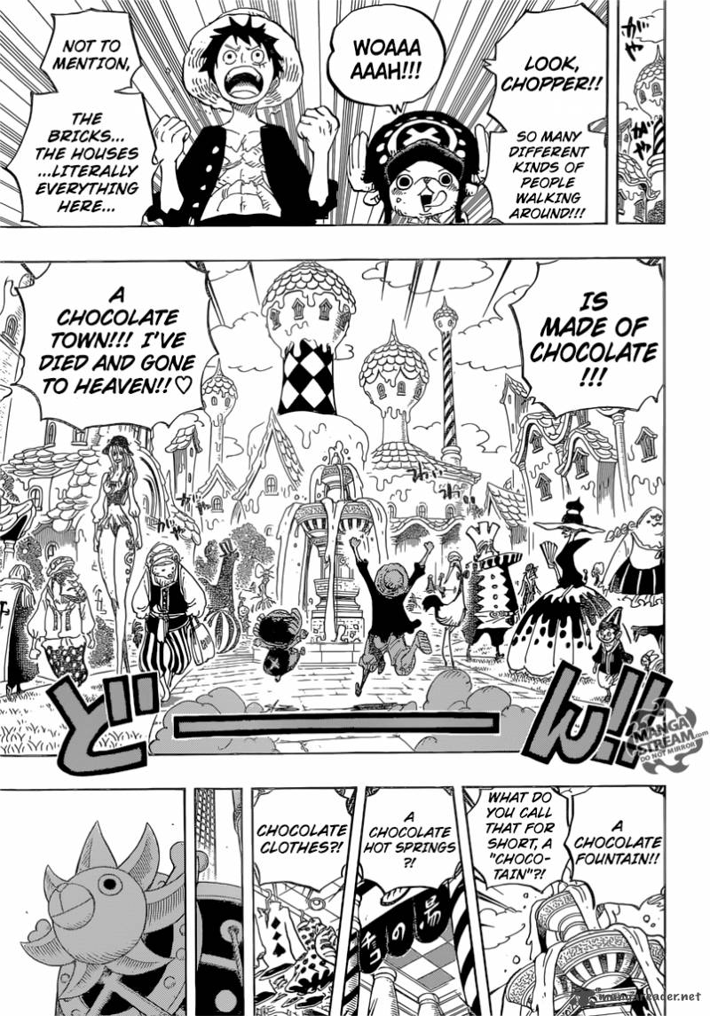 One Piece Chapter 827 page 3 - Chapter 827: Totto Land
