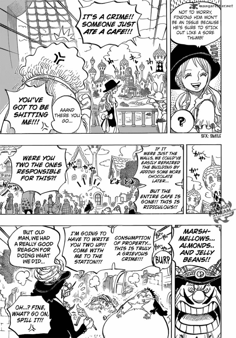 One Piece Chapter 827 page 7 - Chapter 827: Totto Land