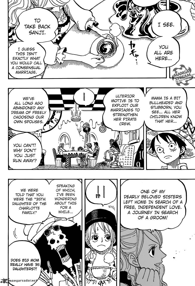 One Piece Chapter 828 page 4 - Chapter 828: 1 and 2
