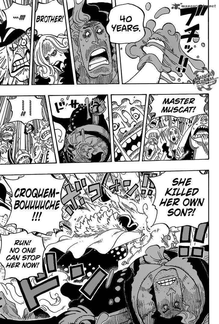 One Piece Chapter 829 page 13 - Chapter 829: Emperor of the Sea, Charlotte Linlin