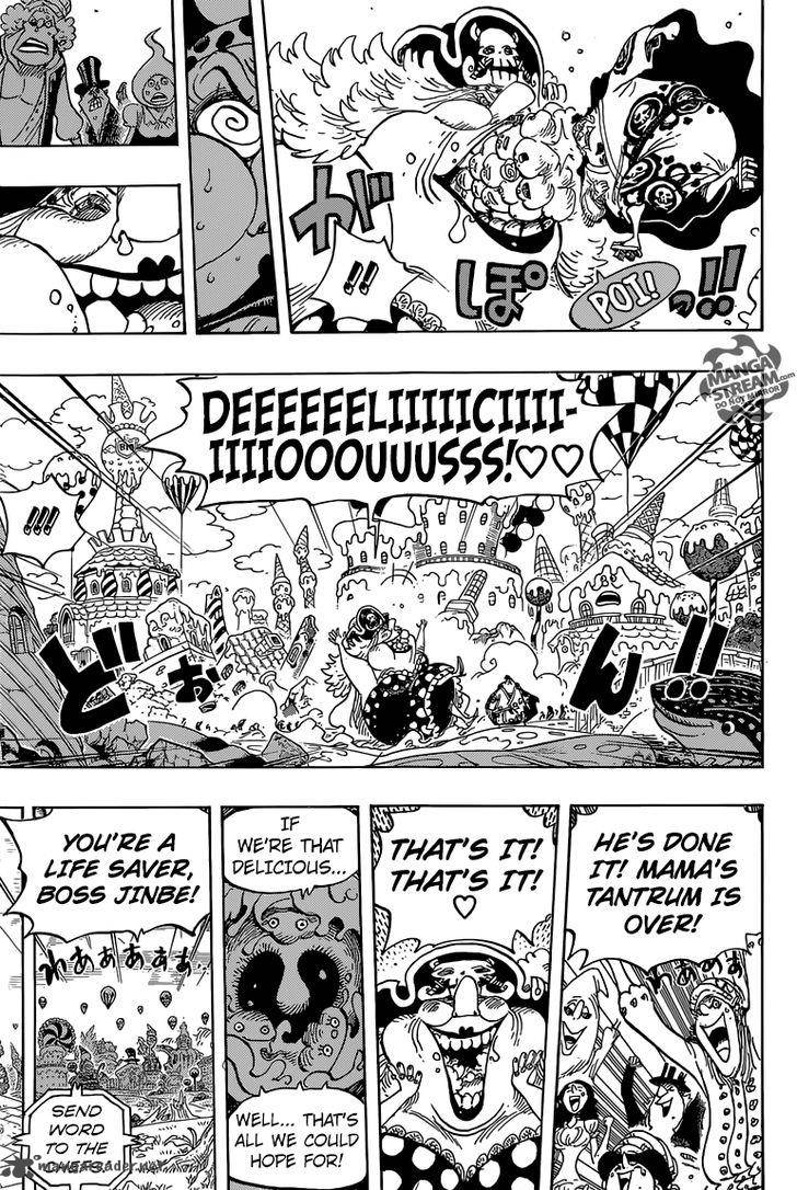 One Piece Chapter 829 page 15 - Chapter 829: Emperor of the Sea, Charlotte Linlin