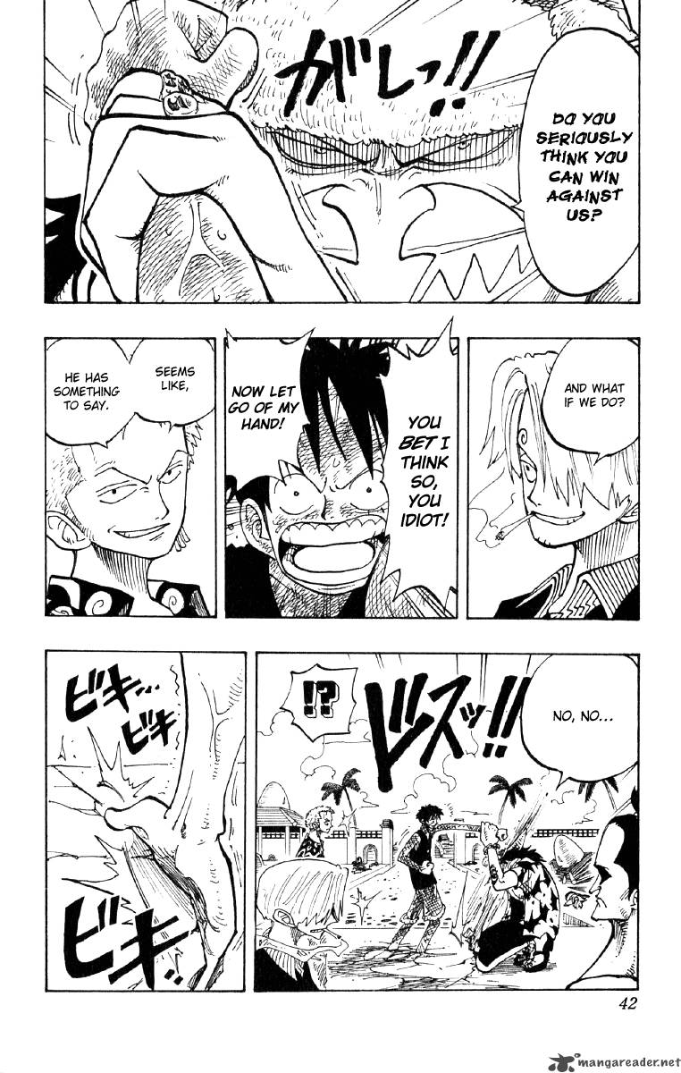 One Piece Chapter 83 page 16 - Chapter 83: Luffy in Black