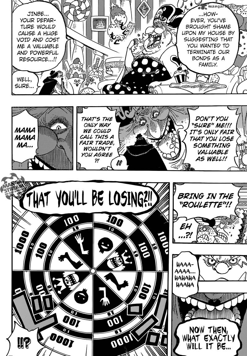 One Piece Chapter 830 page 10 - Chapter 830: A Man You Can Bet On