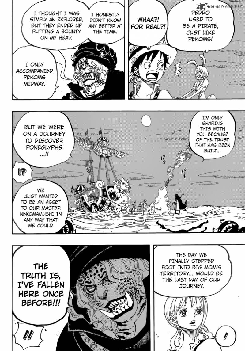 One Piece Chapter 830 page 12 - Chapter 830: A Man You Can Bet On