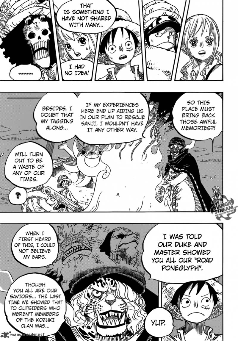 One Piece Chapter 830 page 13 - Chapter 830: A Man You Can Bet On