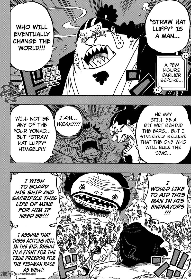 One Piece Chapter 830 page 2 - Chapter 830: A Man You Can Bet On
