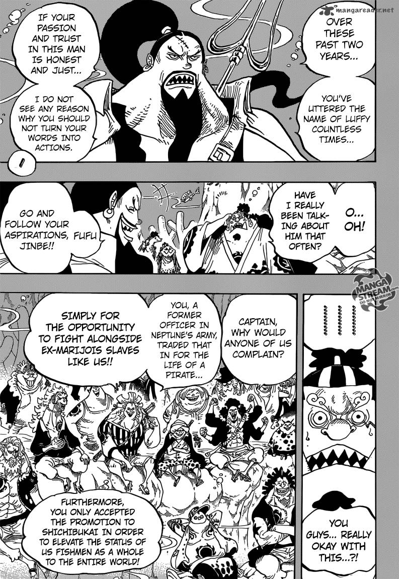 One Piece Chapter 830 page 3 - Chapter 830: A Man You Can Bet On