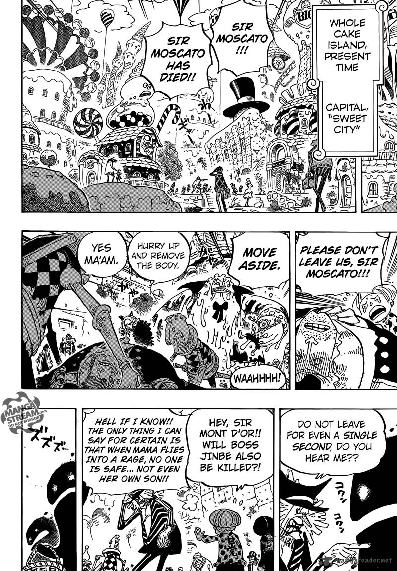 One Piece Chapter 830 page 8 - Chapter 830: A Man You Can Bet On