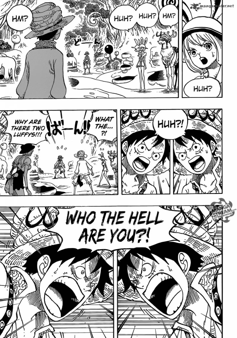 One Piece manga, chapter 831, page 12 of 22