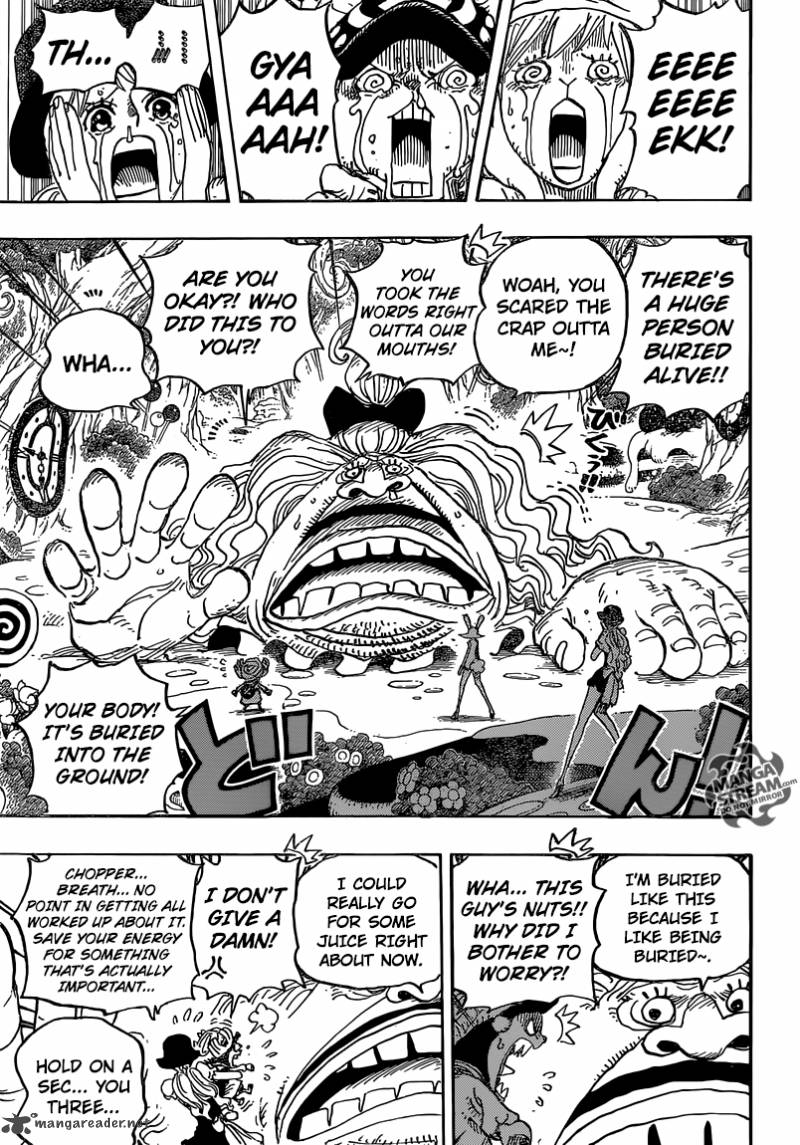 One Piece manga, chapter 831, page 16 of 22