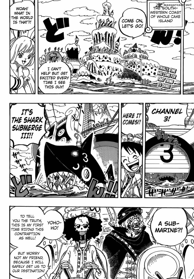 One Piece manga, chapter 831, page 3 of 22