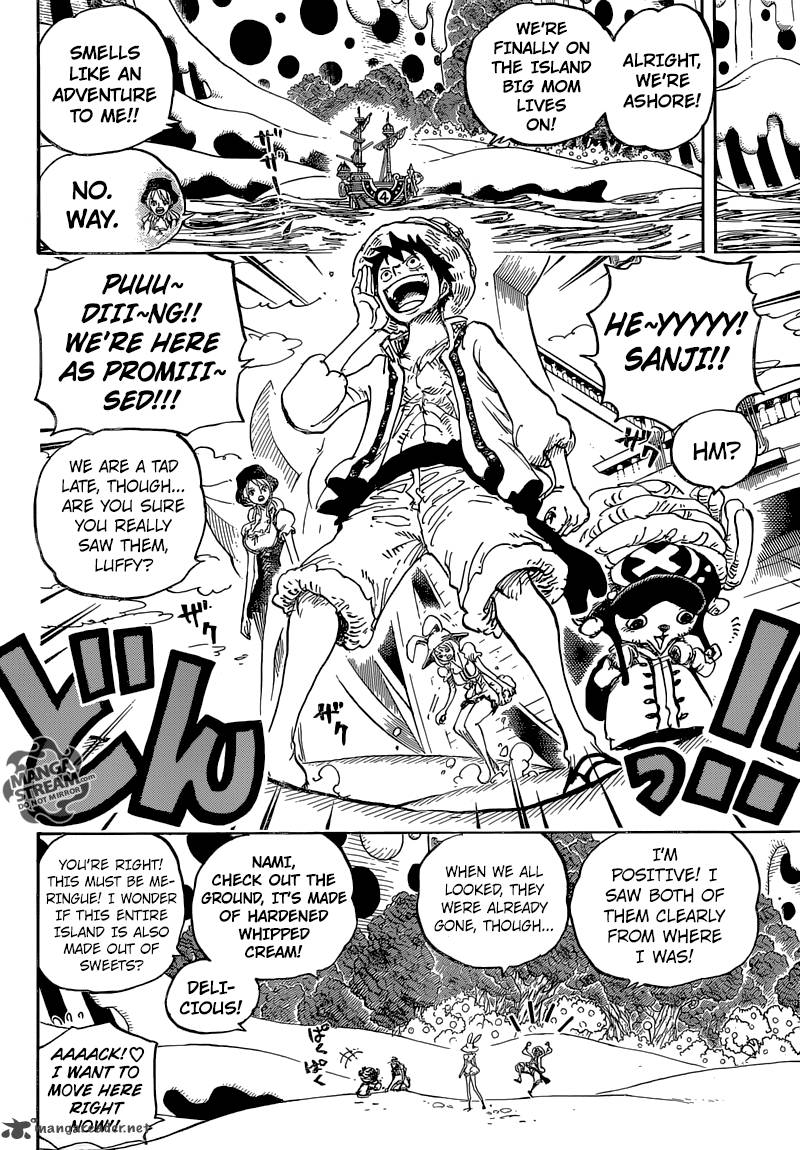 One Piece manga, chapter 831, page 5 of 22