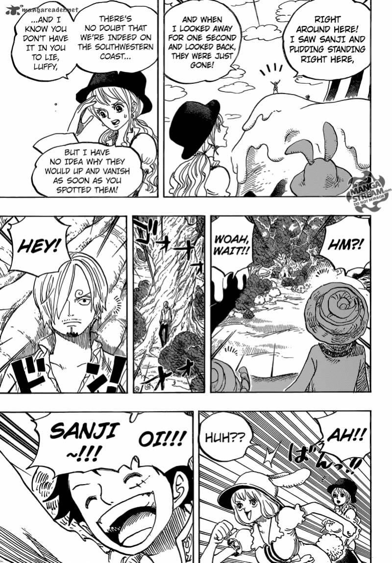 One Piece manga, chapter 831, page 6 of 22