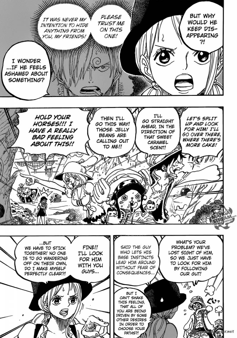 One Piece manga, chapter 831, page 8 of 22