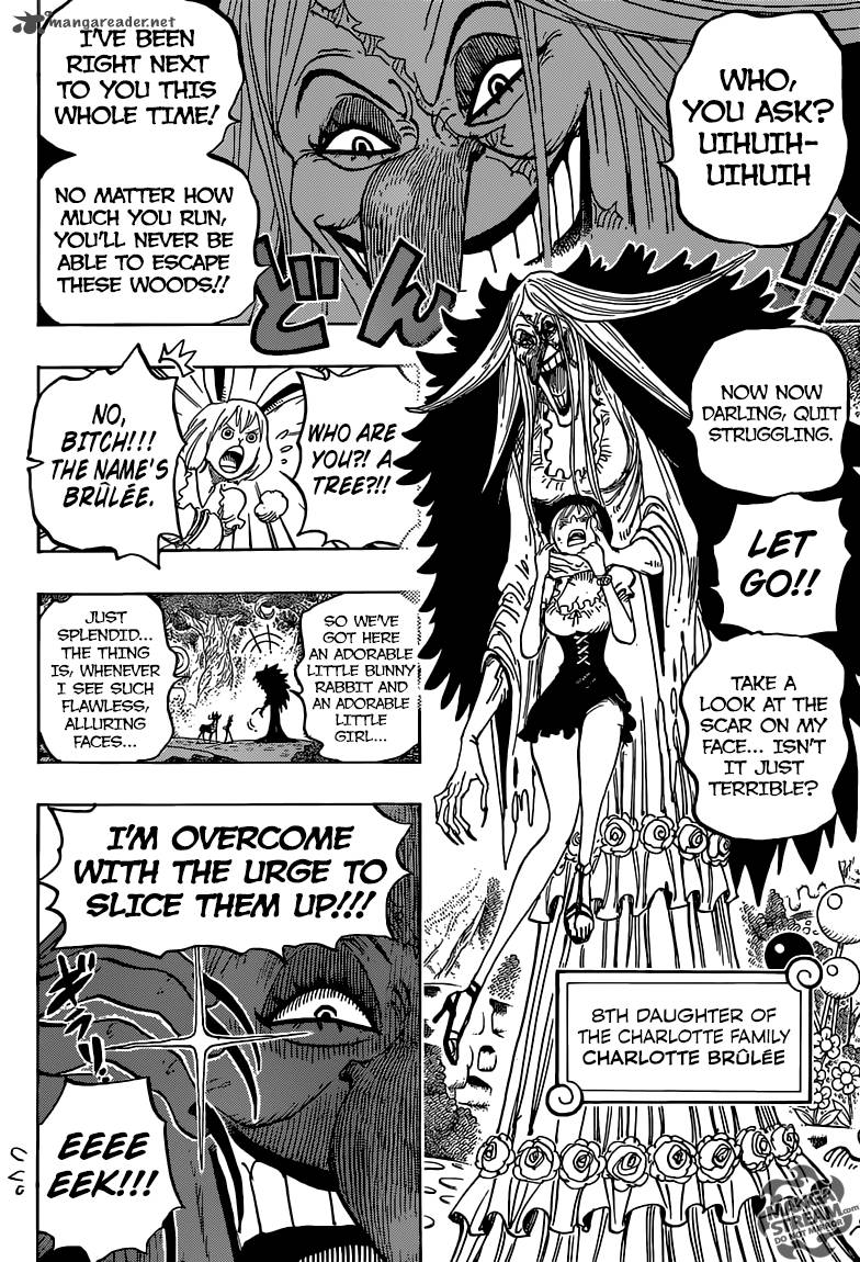 One Piece manga, chapter 832, page 13 of 22